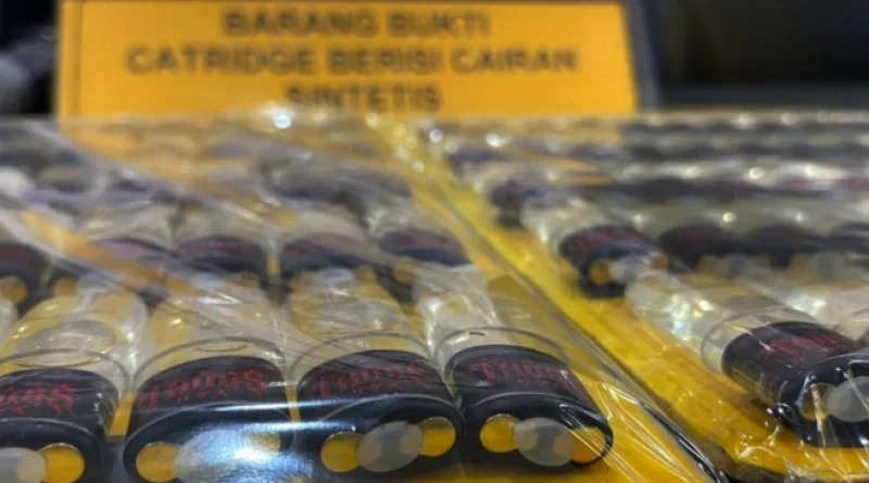 Polrestabes Bandung Ungkap Laboratorium Ilegal Produksi Liquid Vape Narkotika